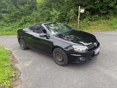 Gebraucht VW Eos Edition 122 PS (89 kW) 2011 Schwarz Cabrio