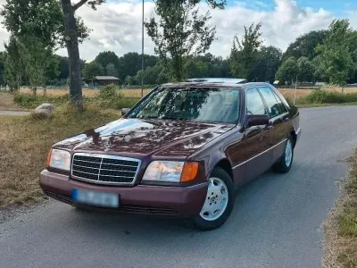 Gebraucht Mercedes 400 286 PS (210 kW) 1992 Rot Limousine
