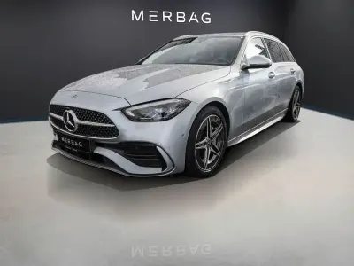 Gebraucht Mercedes C300 AMG line 265 PS (194 kW) 2023 Hightech silber Kombi