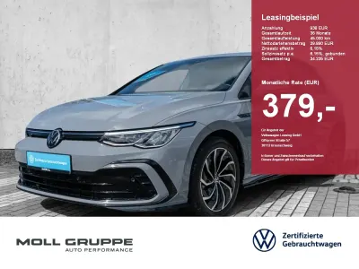 Gebraucht VW Golf VIII R-line 150 PS (110 kW) 2023 Mondsteingrau Limousine