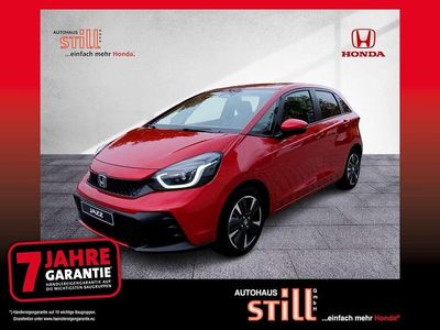 Neu Honda Jazz Advance 122 PS (89 kW) 2025 Premium crystal red metallic Kleinwagen