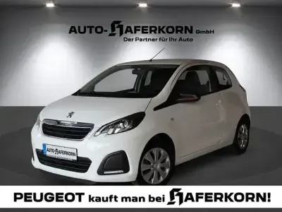 Gebraucht Peugeot 108 Active 69 PS (50 kW) 2014 Weiß Kleinwagen