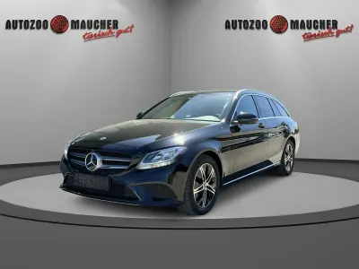 Gebraucht Mercedes C220 Avantgarde 194 PS (142 kW) 2021 Schwarz  unilack Kombi