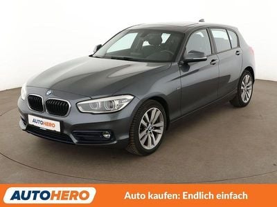Usata BMW 118 Sport Line 136 CV (100 kW) 2016 Grigio Utilitaria