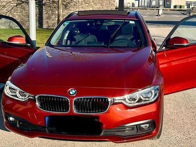 Gebraucht BMW 318 150 PS (110 kW) 2019 Rot Kombi