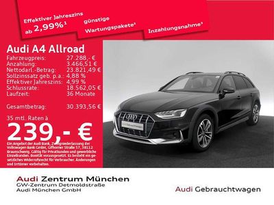 Second-hand Audi A4 Allroad Design 265 CP (194 kW) 2021 Negru Break