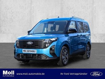 Gebraucht Ford Tourneo Courier Titanium 125 PS (91 kW) 2025 Digital aqua blue Van / Kleinbus