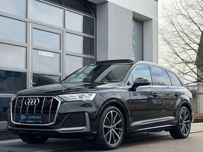 Second-hand Audi Q7 S-Line 286 CP (210 kW) 2022 Negru SUV