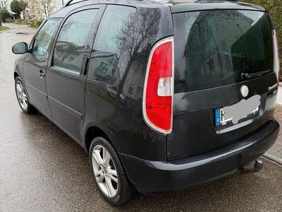 Gebraucht Skoda Roomster 80 PS (58 kW) 2008 Schwarz Van / Kleinbus