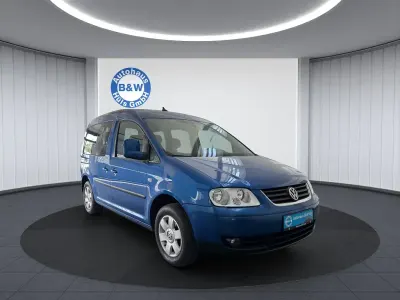 Brugt VW Caddy Team 109 HK (80 kW) 2008 Blå MPV