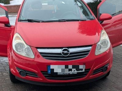 Rot Gebraucht 2009 Opel Corsa Eco Kleinwagen | 2.600 € (Fairer Preis)