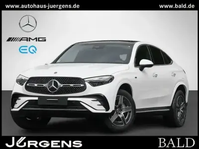 Gebraucht Mercedes GLC300de AMG 197 PS (144 kW) 2025 Weiss unilack polarweiss Coupé