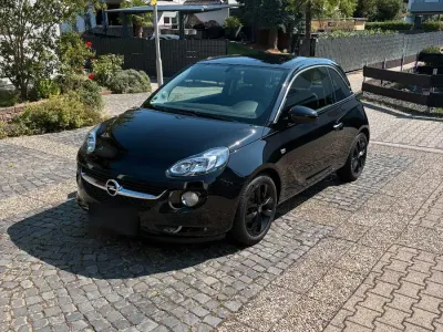 Gebraucht Opel Adam 69 PS (50 kW) 2018 Schwarz Kleinwagen