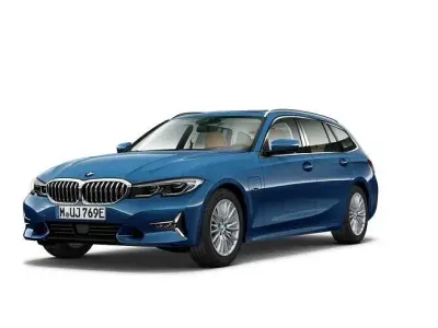 Brugt BMW 330e Luxury Line 184 HK (135 kW) 2022 Blå Stationcar