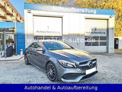 Grau Gebraucht 2018 Mercedes CLA200 AMG line Limousine | 24.600 € (Etwas zu teuer)