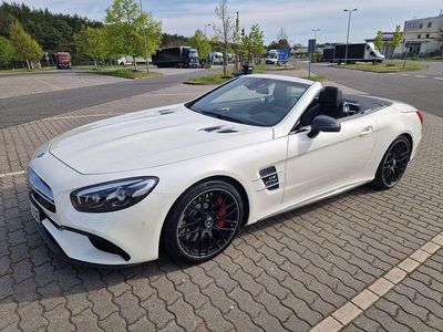 Gebraucht Mercedes SL63 AMG AMG 585 PS (430 kW) 2016 Weiß Cabrio