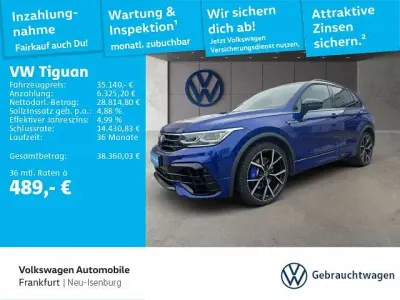 Gebraucht VW Tiguan R 320 PS (235 kW) 2022 Lapiz blue metallic SUV
