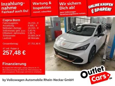 Brugt Cupra Born 150 kW (204 HK) 2023 Hvid Hatchback