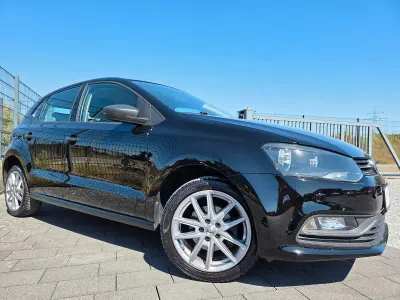 Gebraucht VW Polo Trendline 60 PS (44 kW) 2016 Schwarz Kleinwagen