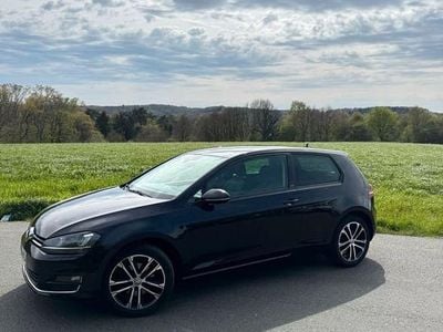 Brugt VW Golf VII Allstar 125 HK (91 kW) 2016 Sort Sedan