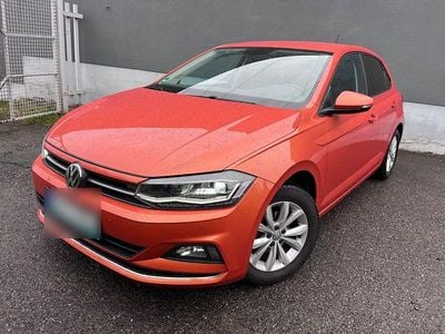 Usata VW Polo 95 CV (69 kW) 2019 Arancione Utilitaria