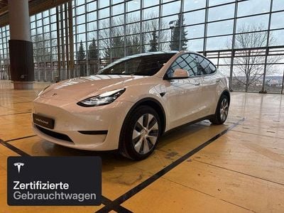 Pearl white multicoat Gebraucht 2023 Tesla Model Y RWD SUV | 33.200 € (Fairer Preis)