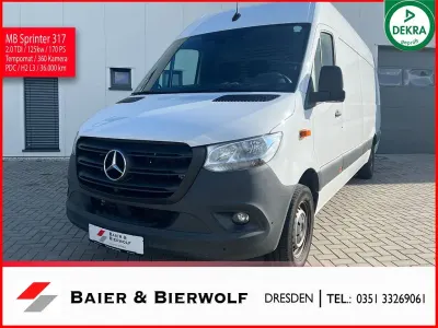 Gebraucht Mercedes Sprinter 170 PS (125 kW) 2023 Arktikweiss Van