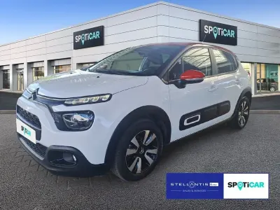 Gebraucht Citroën C3 Shine 82 PS (60 kW) 2021 Weiß Kleinwagen
