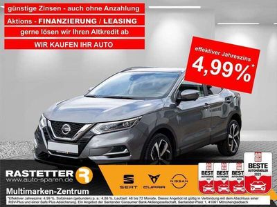 gebraucht Nissan Qashqai DIG-T DCT tekna AHK+Pano+BOSE+Navi+19Z+360+ParkAss+LED+SHZ+eSitz+iKey