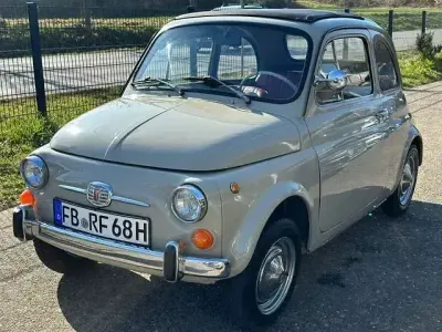 Usata Fiat 500 18 CV (13 kW) 1968 Beige Utilitaria