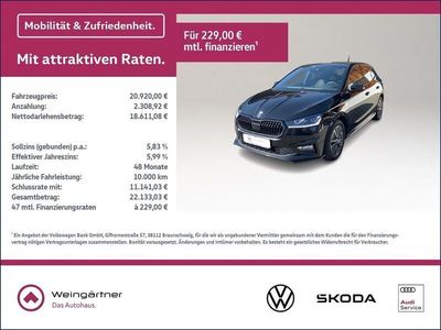 Schwarz Gebraucht 2022 Skoda Fabia Business Line Kleinwagen | 20.920 € (Etwas zu teuer)