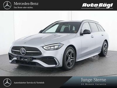 Gebraucht Mercedes C220 Advanced 200 PS (147 kW) 2024 Lack hightechsilber Kombi