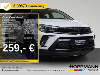 Gebraucht Opel Crossland 110 PS (80 kW) 2023 Weiß SUV