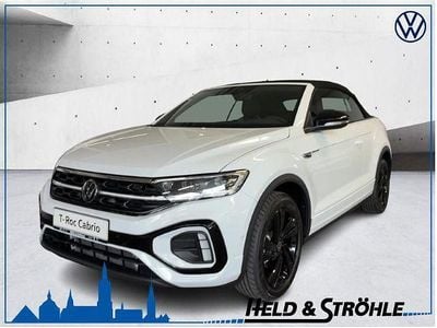 Neu VW T-Roc Cabriolet R-line 150 PS (110 kW) 2025 Pure white/schwarz Cabrio