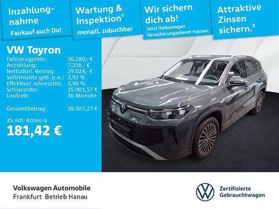 Gebraucht VW Tayron Life 150 PS (110 kW) 2025 Grau SUV