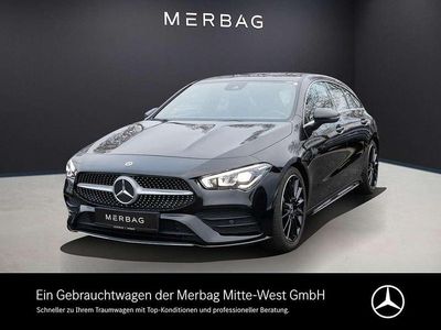 Gebraucht Mercedes CLA180 Shooting Brake AMG 136 PS (100 kW) 2019 Unilack nachtschwarz Kombi