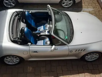 Gebraucht BMW Z3 Sport Line 170 PS (125 kW) 2001 Silber Cabrio