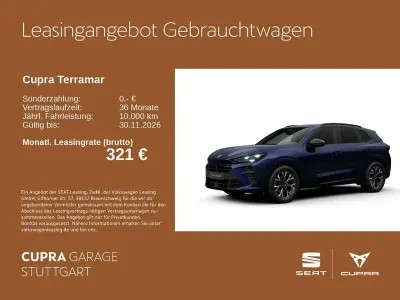 Gebraucht Cupra Terramar 150 PS (110 kW) 2025 Blau SUV