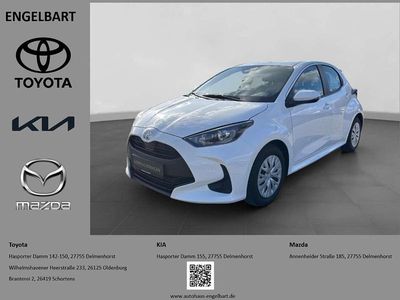 Gebraucht Toyota Yaris Hybrid Business Edition 116 PS (85 kW) 2025 Pure) white ii (weiss Kleinwagen