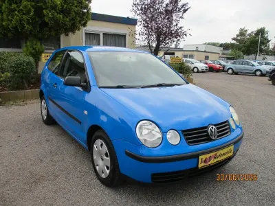Gebraucht VW Polo Basis 54 PS (39 kW) 2002 Blau Kleinwagen