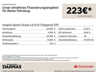 gebraucht Opel Insignia Sports Tourer 2.0 D A/T Elegance TOP