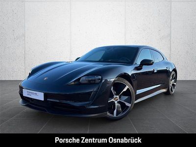 Schwarz Gebraucht 2022 Porsche Taycan Sport Turismo Limousine | 61.900 € (Fairer Preis)