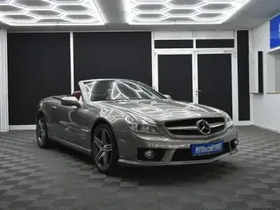 Gebraucht Mercedes SL600 AMG 517 PS (380 kW) 2008 Silber Cabrio