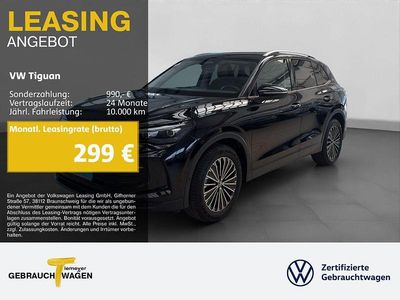 Gebraucht VW Tiguan Goal 131 PS (96 kW) 2025 Schwarz SUV