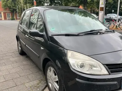 Gebraucht Renault Scénic II 130 PS (95 kW) 2008 Schwarz Van / Kleinbus