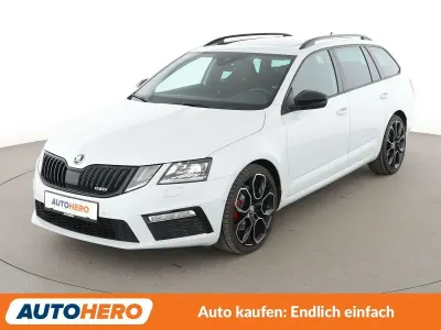 Gebraucht Skoda Octavia RS 184 PS (135 kW) 2020 Weiß Kombi