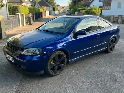 Gebraucht Opel Astra 147 PS (108 kW) 2004 Blau Coupé