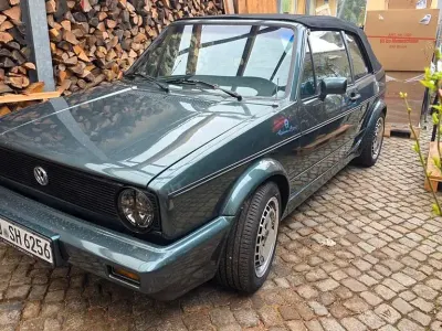 Gebraucht VW Golf Cabriolet 98 PS (72 kW) 1990 Grün Cabrio