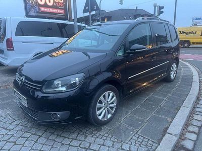 Gebraucht VW Touran Highline 105 PS (77 kW) 2011 Schwarz Van / Kleinbus