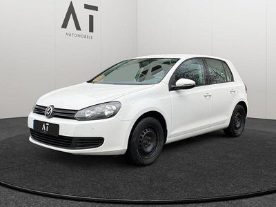 Gebraucht VW Golf VI Comfortline 105 PS (77 kW) 2010 Weiß Kleinwagen